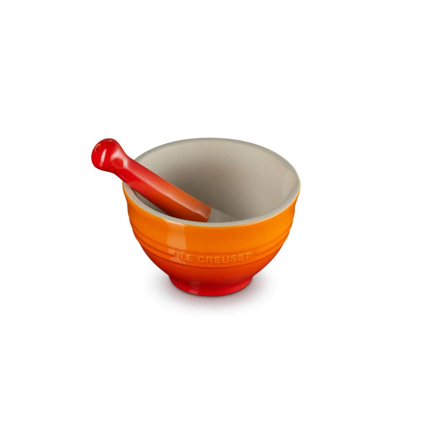 Le Creuset Stoneware Pestle & Mortar - Volcanic