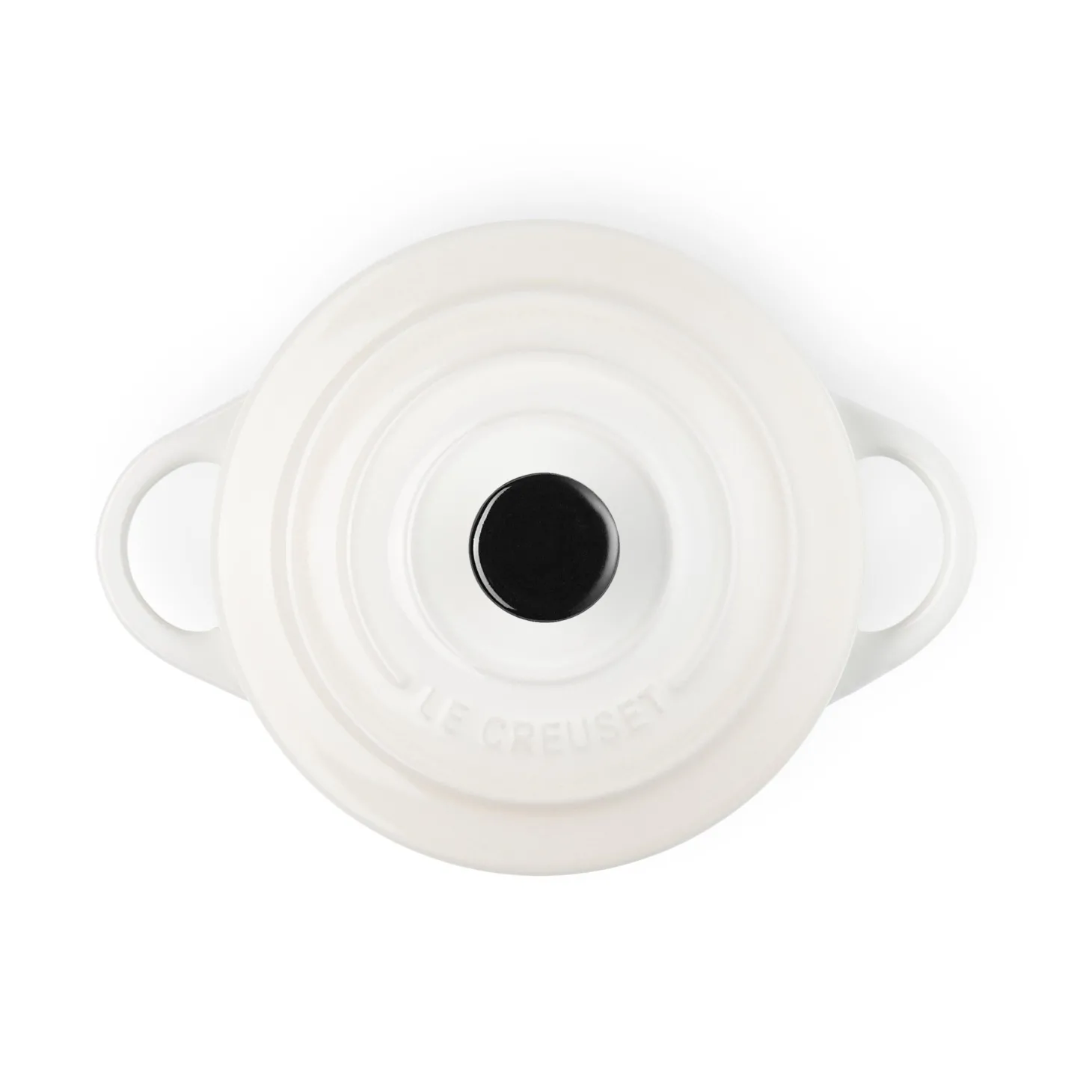 Le Creuset Stoneware Petite Round Casserole - Meringue