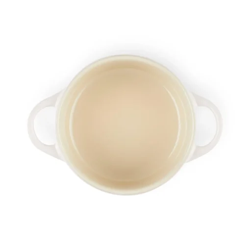 Le Creuset Stoneware Petite Round Casserole - Meringue