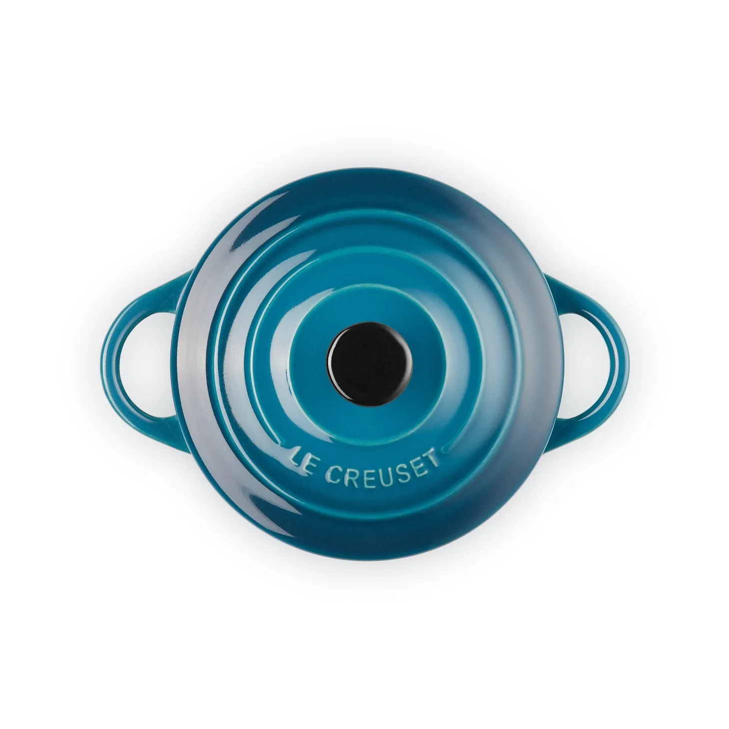 Le Creuset Stoneware Petite Round Casserole - Deep Teal