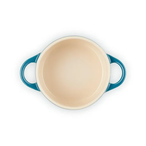 Le Creuset Stoneware Petite Round Casserole - Deep Teal