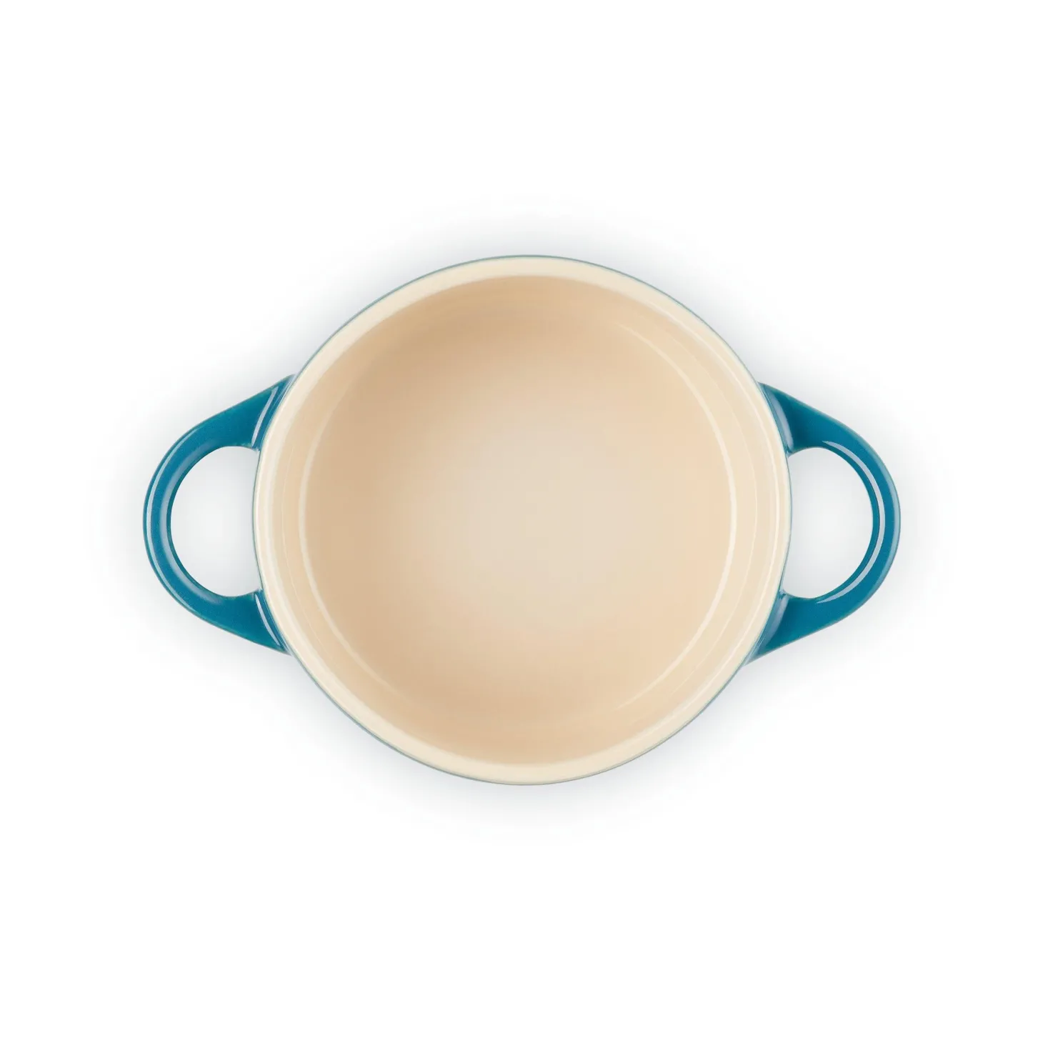 Le Creuset Stoneware Petite Round Casserole - Deep Teal