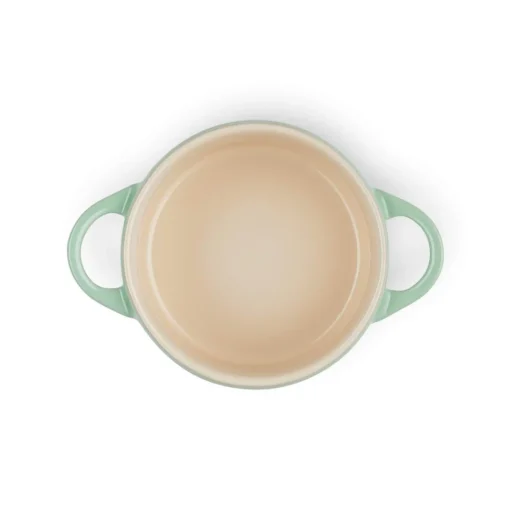 Le Creuset Stoneware Petite Round Casserole - Bamboo Green