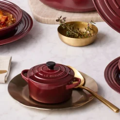 Le Creuset Stoneware Petite Round Casserole - Garnet