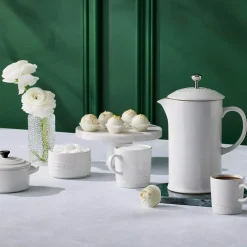 Le Creuset Stoneware Stackable Ramekin - White