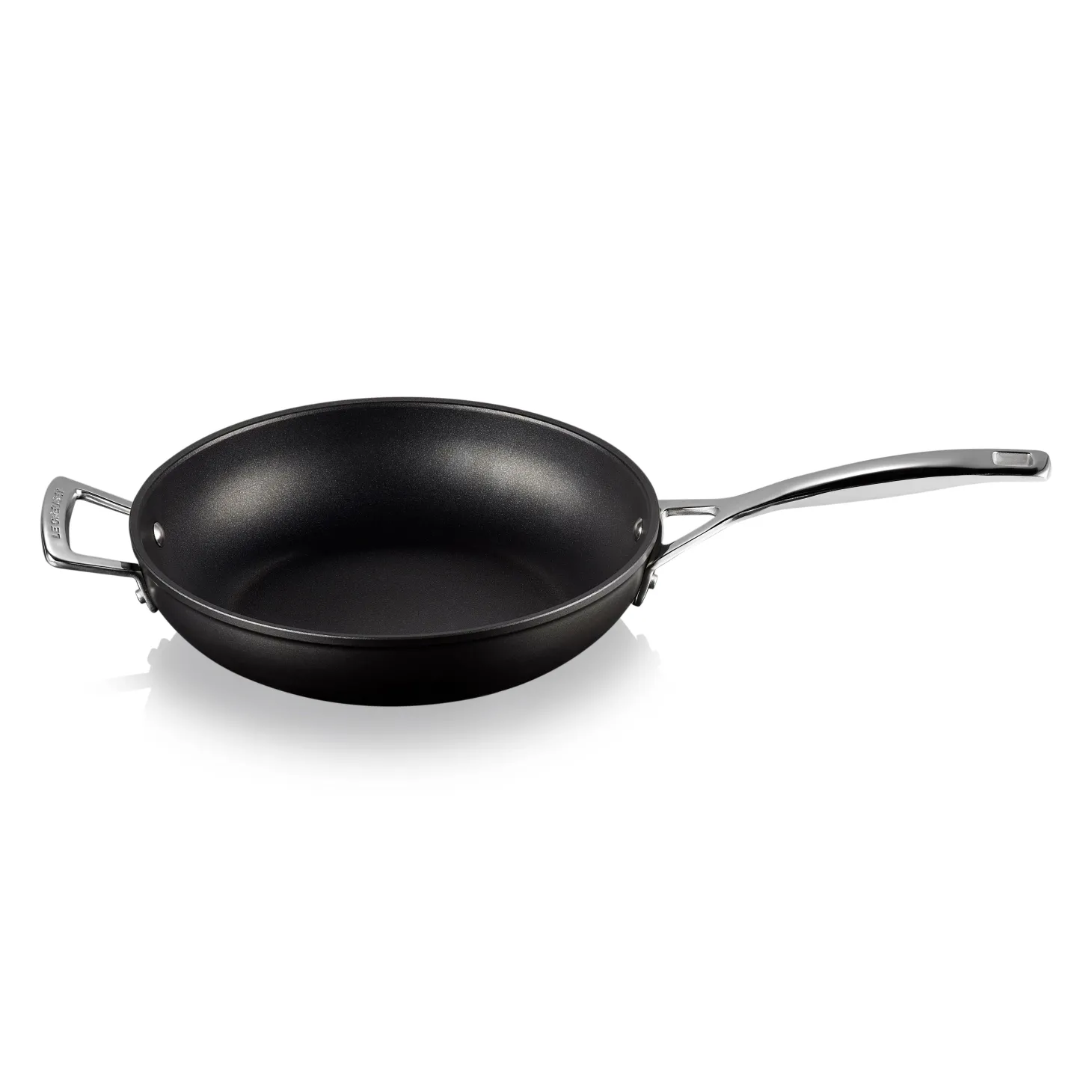 Le Creuset Toughened Non-Stick Deep Frying Pan With Helper Handle - 30cm