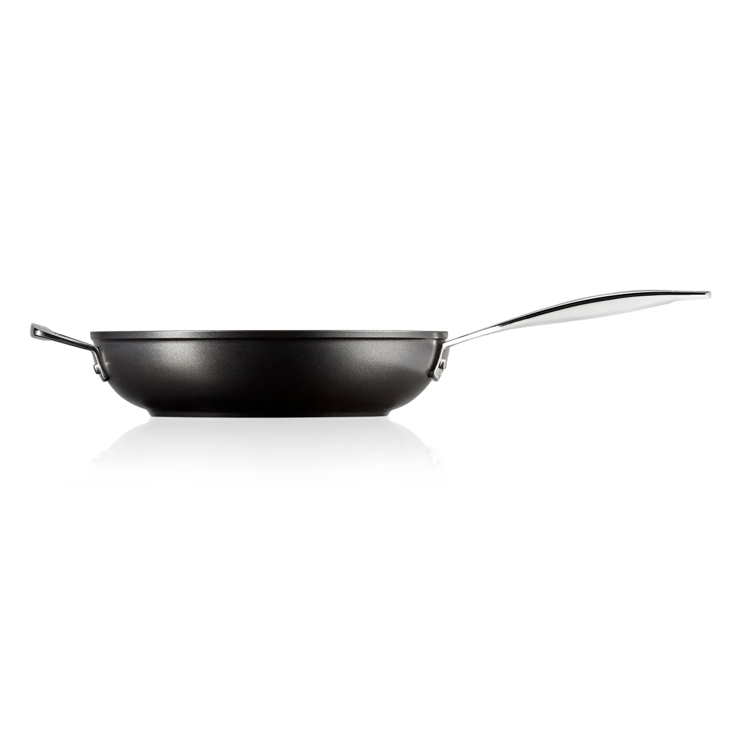 Le Creuset Toughened Non-Stick Deep Frying Pan With Helper Handle - 30cm