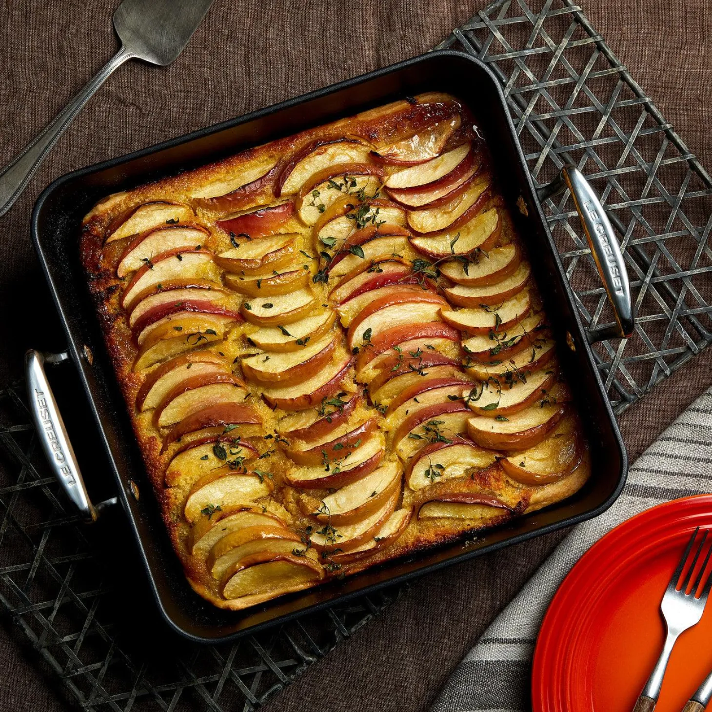 Le Creuset Toughened Non-Stick Square Roaster - 26cm