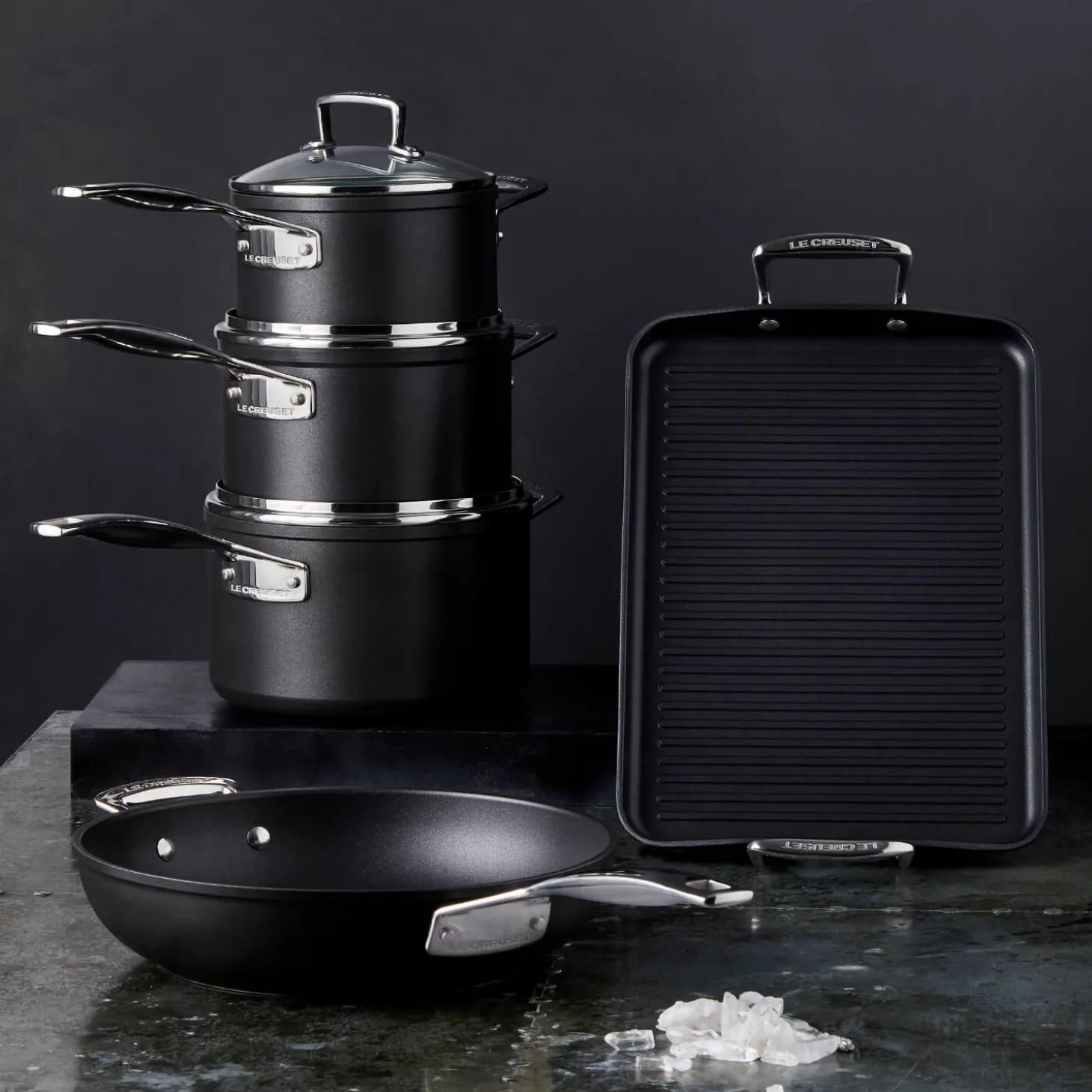 Le Creuset Toughened Non-Stick Deep Frying Pan - 26cm