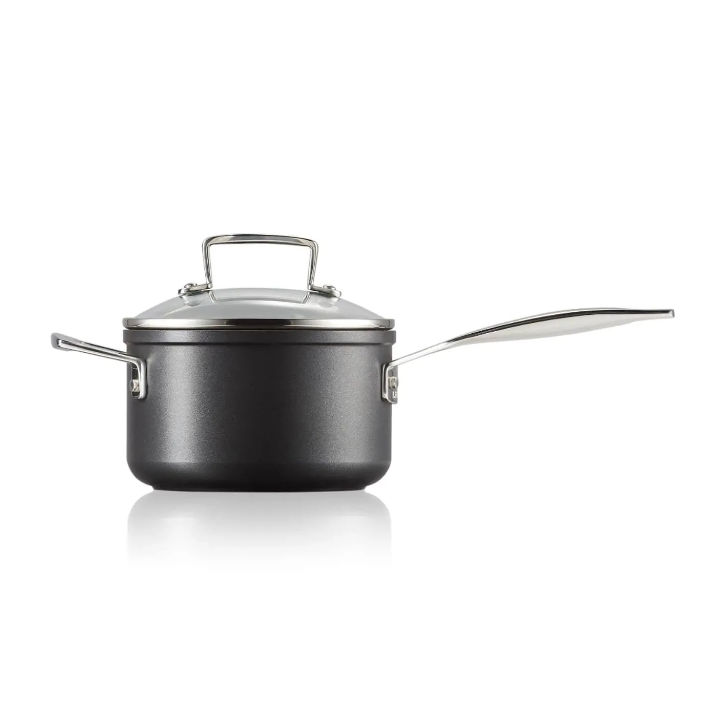Le Creuset Toughened Non-Stick Saucepan With Glass Lid - 16cm