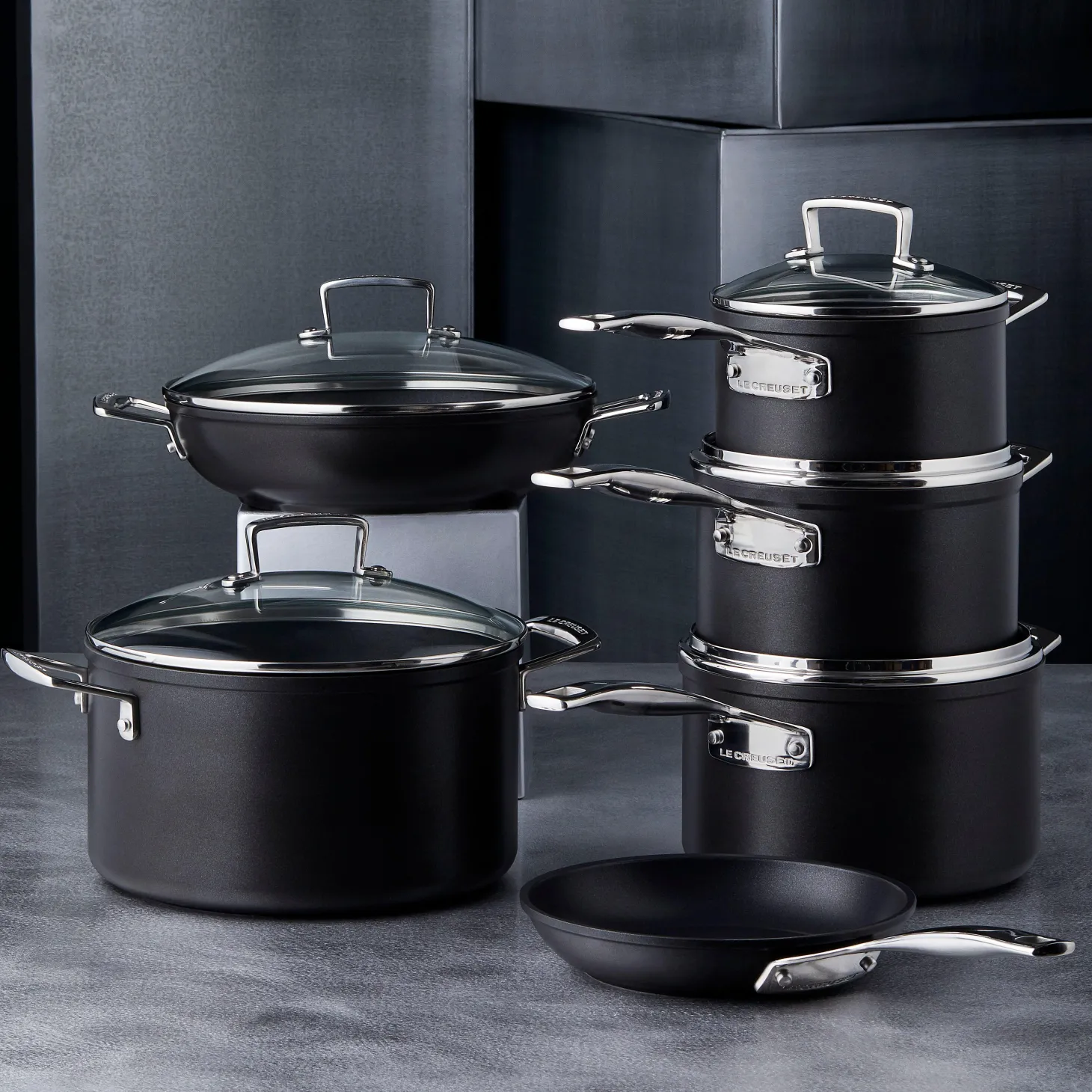 Le Creuset Toughened Non-Stick Deep Casserole - 18cm