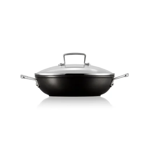 Le Creuset Toughened Non-Stick Shallow Casserole - 24cm