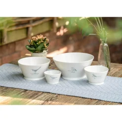 Mary Berry English Garden Small Serving Bowl - Long Tailed Tit