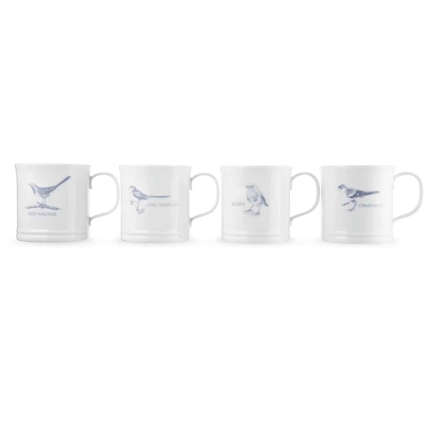 Mary Berry English Garden 4 Piece Mug Set - British Birds