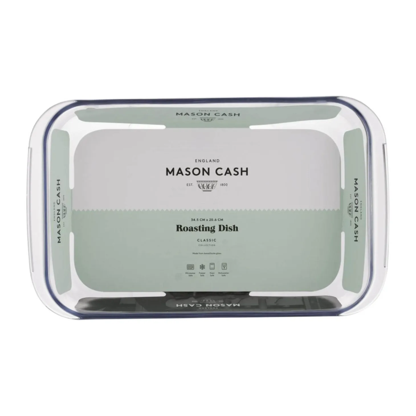 Mason Cash Classic Rectangular Glass 2.2 Litre Roasting Dish