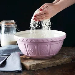 Mason Cash Colour Mix 29cm Stoneware Mixing Bowl - Powder Pink