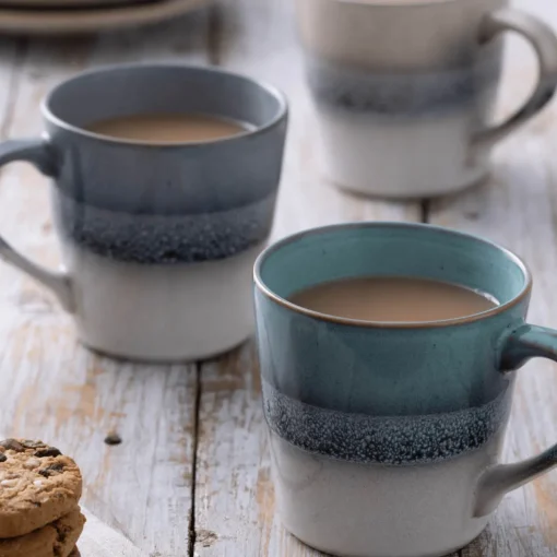 Mason Cash Reactive Fade 400ml Stoneware Mug - Blue