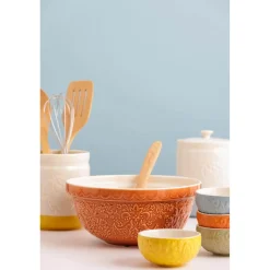 Mason Cash Stoneware Home To Roost S24 24cm Mixing Bowl - Orange