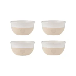 Mason Cash Stoneware Rustic Charm 9.5cm Mini Bowls - Set of 4