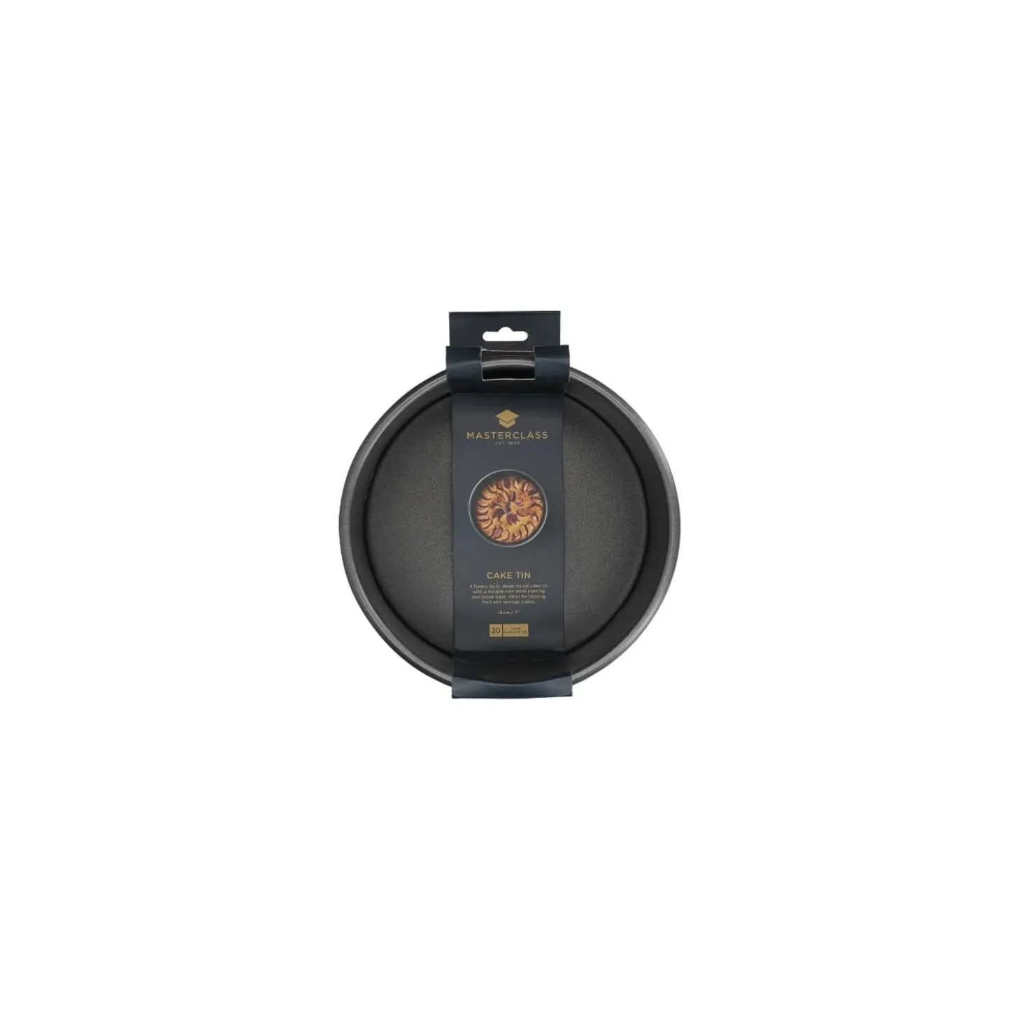 Masterclass Loose Base Round Cake Tin - 18cm