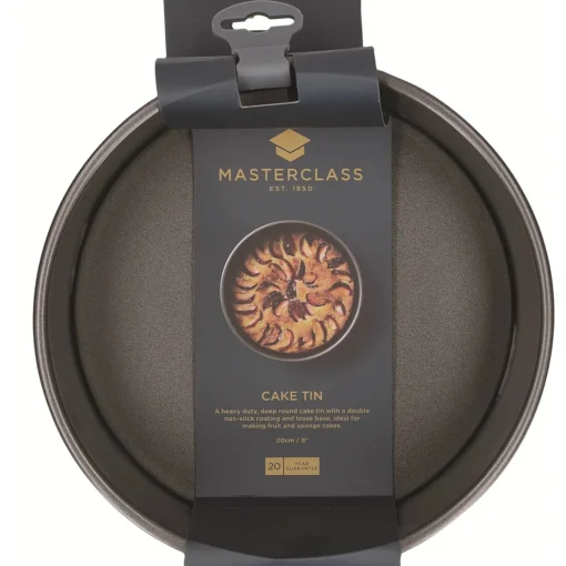 Masterclass Loose Base Round Cake Tin - 20cm