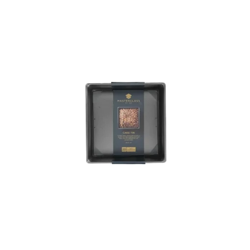 Masterclass Loose Base Square Cake Tin - 20cm