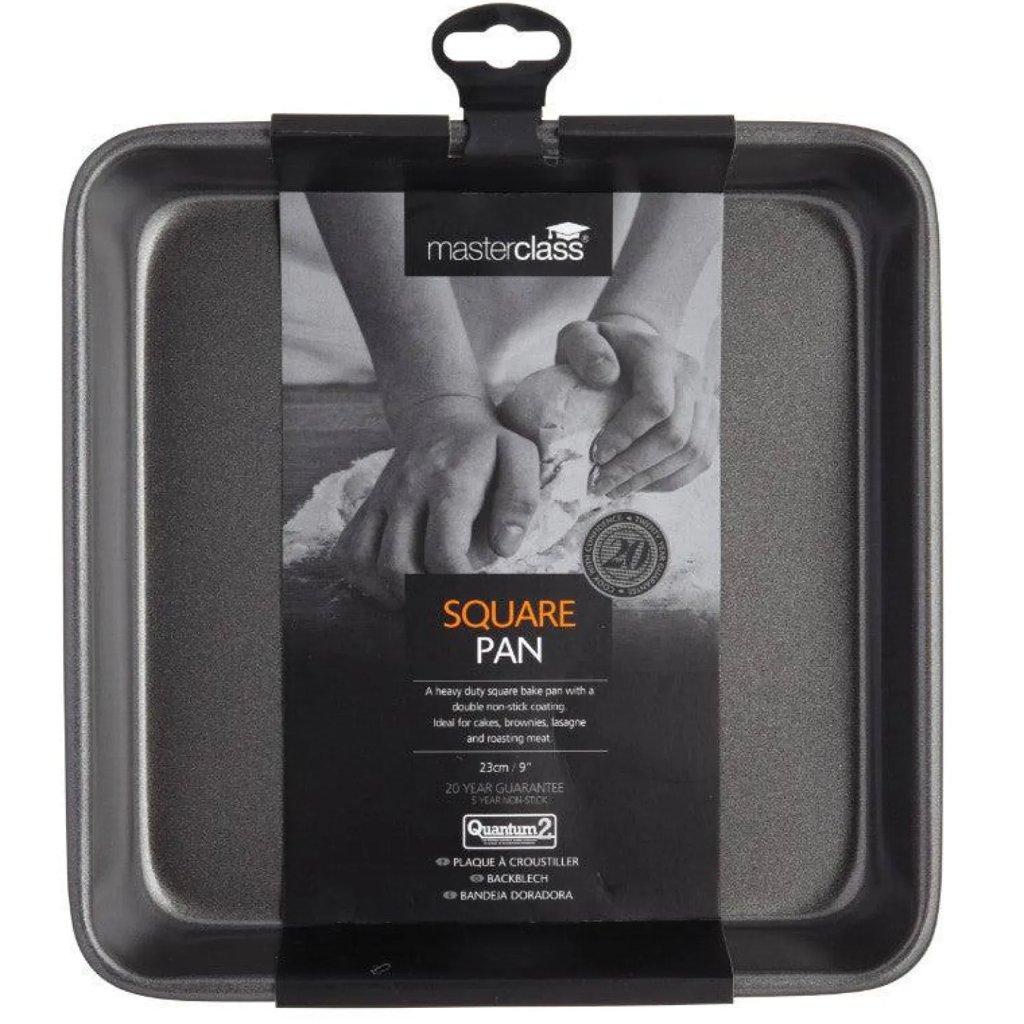 Masterclass Non-Stick Square Cake Tin - 23cm