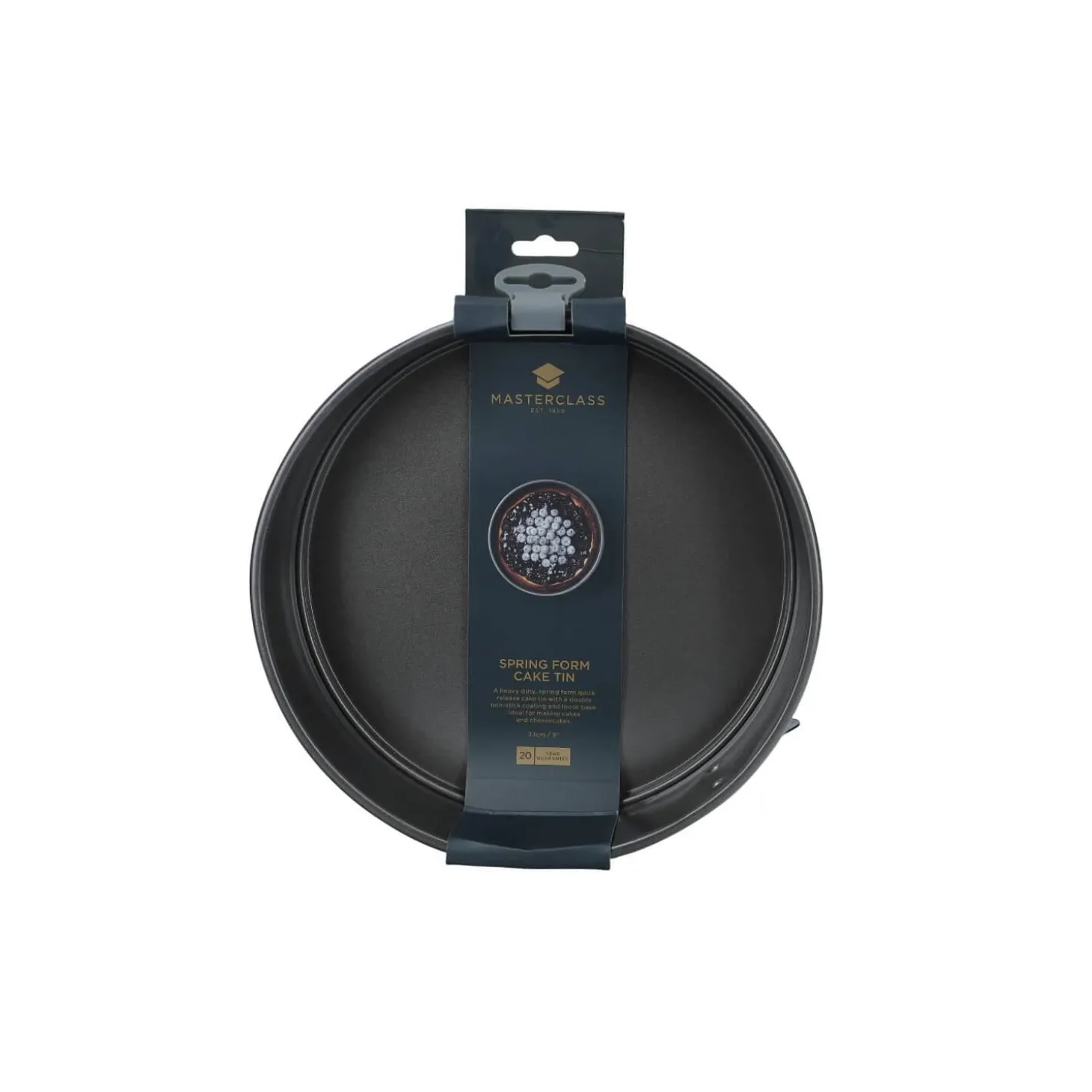 Masterclass Spring Form Round Cake Tin - 23cm