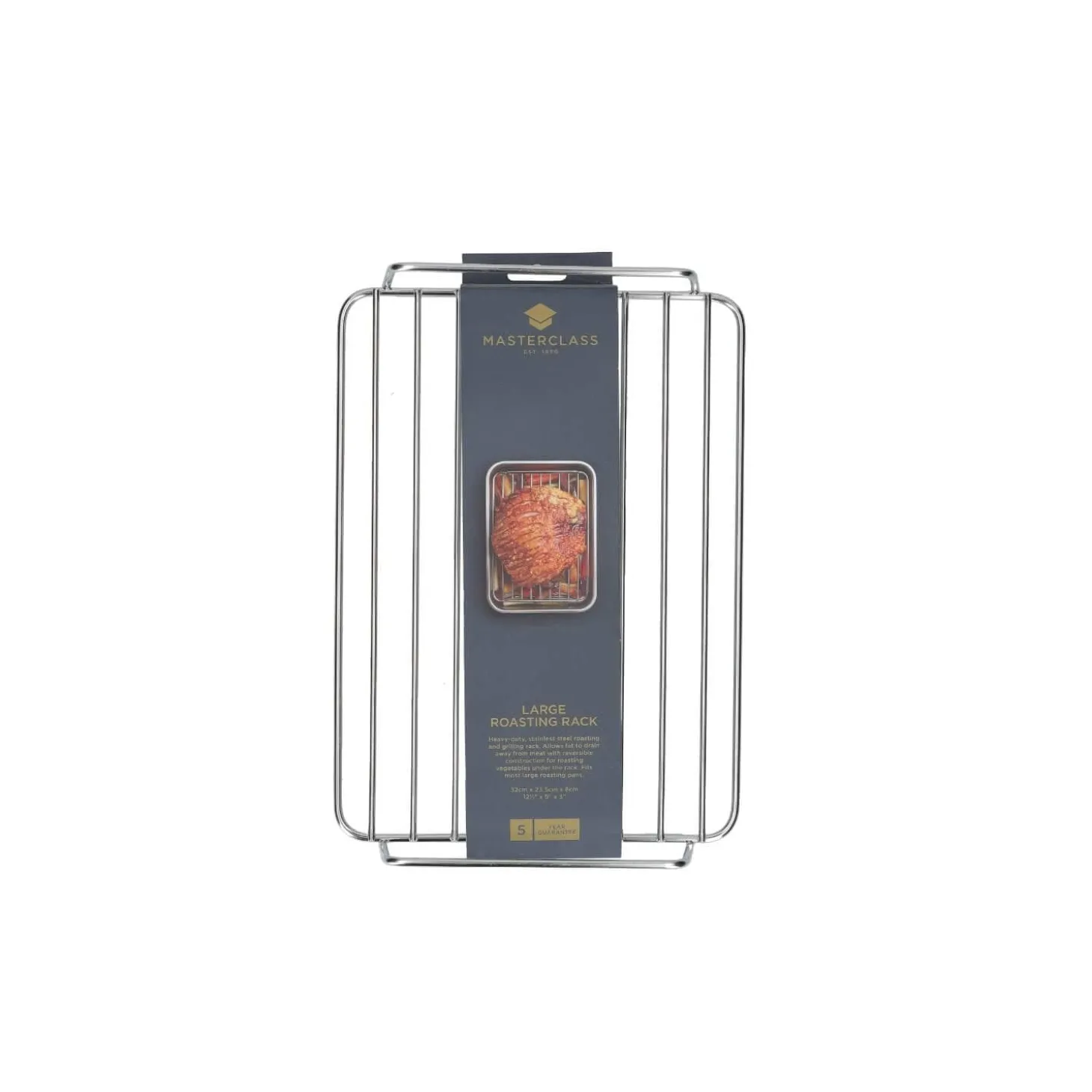 MasterClass Stainless Steel Roasting Rack - Small