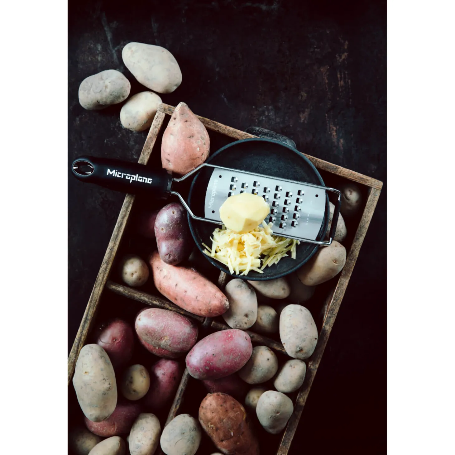 Microplane Gourmet Series Extra Coarse Grater - Black