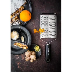 Microplane Gourmet Series Dual Grater - Black
