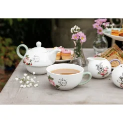 Mikasa V&A Alice In Wonderland Bone China Tea For One Teapot