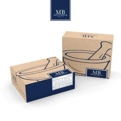 Milton Brooks Porcelain 600ml Mortar & Pestle - Size 4