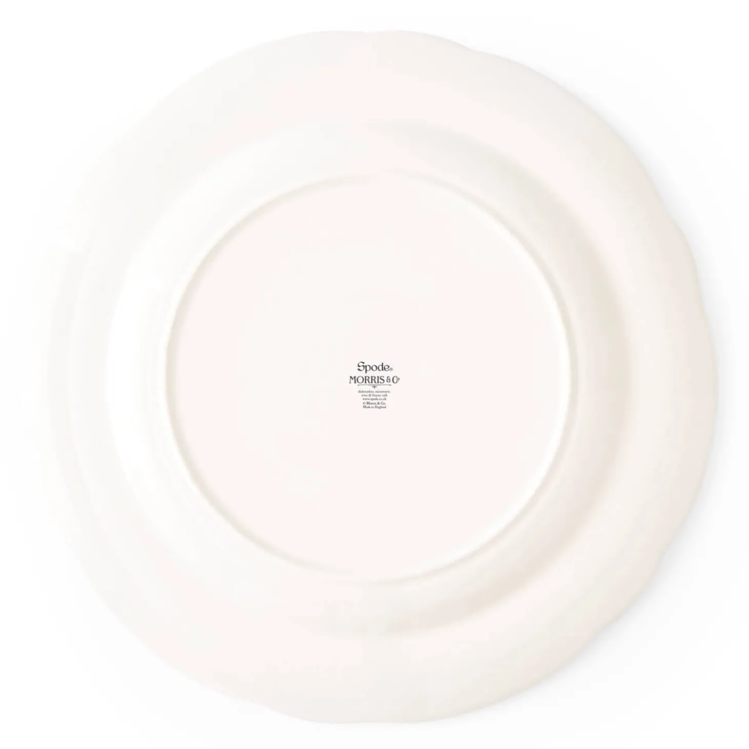 Morris & Co Earthenware Serving Platter - Strawberry Thief