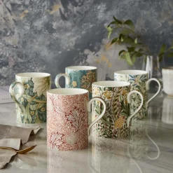 Morris & Co 340ml Porcelain Mug - Apple