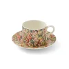 Morris & Co Porcelain Tea Cup & Saucer - Golden Lily
