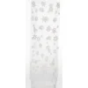 NJ Products Pack Of 12 Treat Bags With Twist Ties - Snowflake