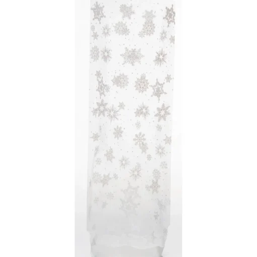 NJ Products Pack Of 12 Treat Bags With Twist Ties - Snowflake