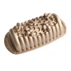 Nordic Ware 6-Cup Honey Hive Loaf Pan - Toffee