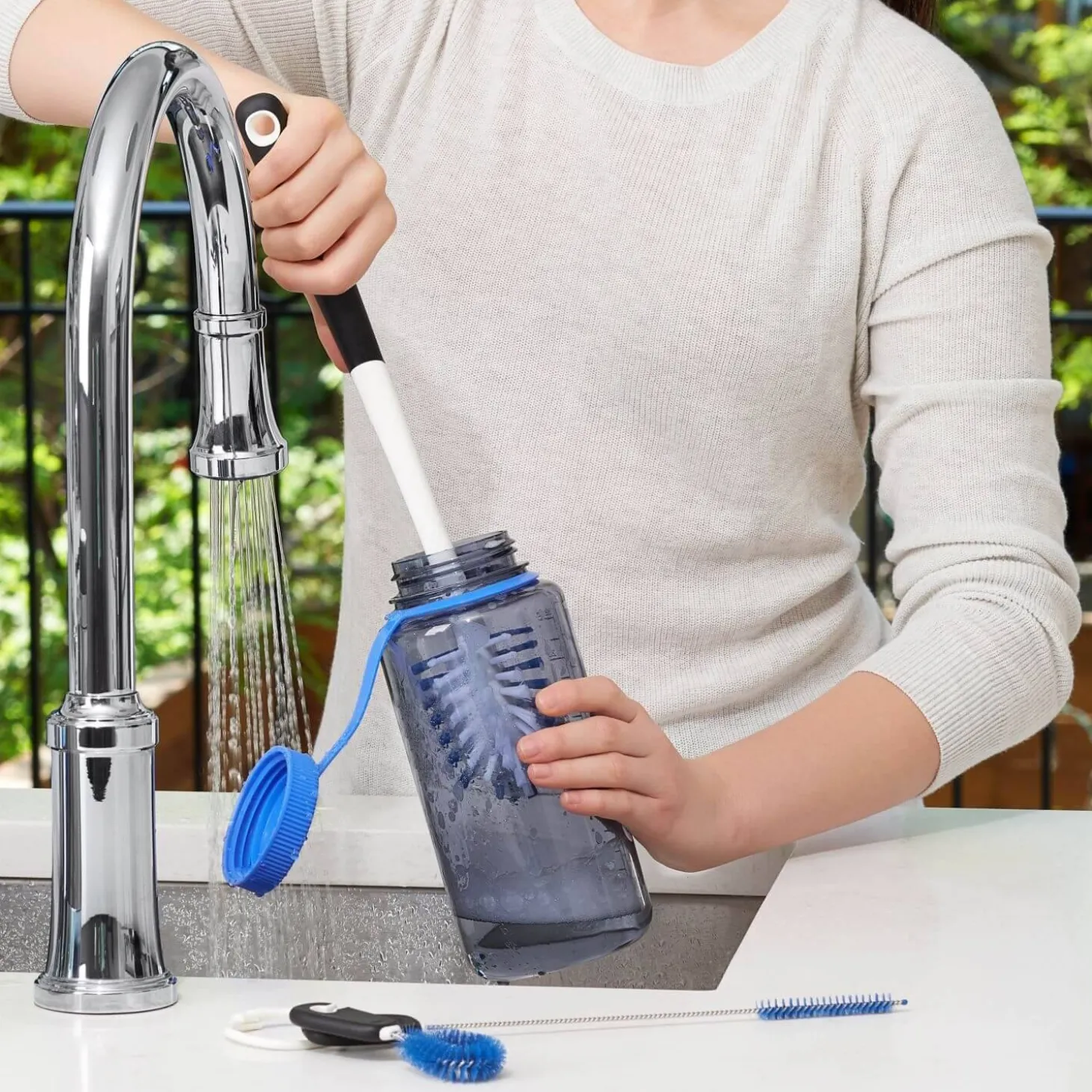 OXO Good Grips Water Bottle Cleaning Set - 3 Piece Set