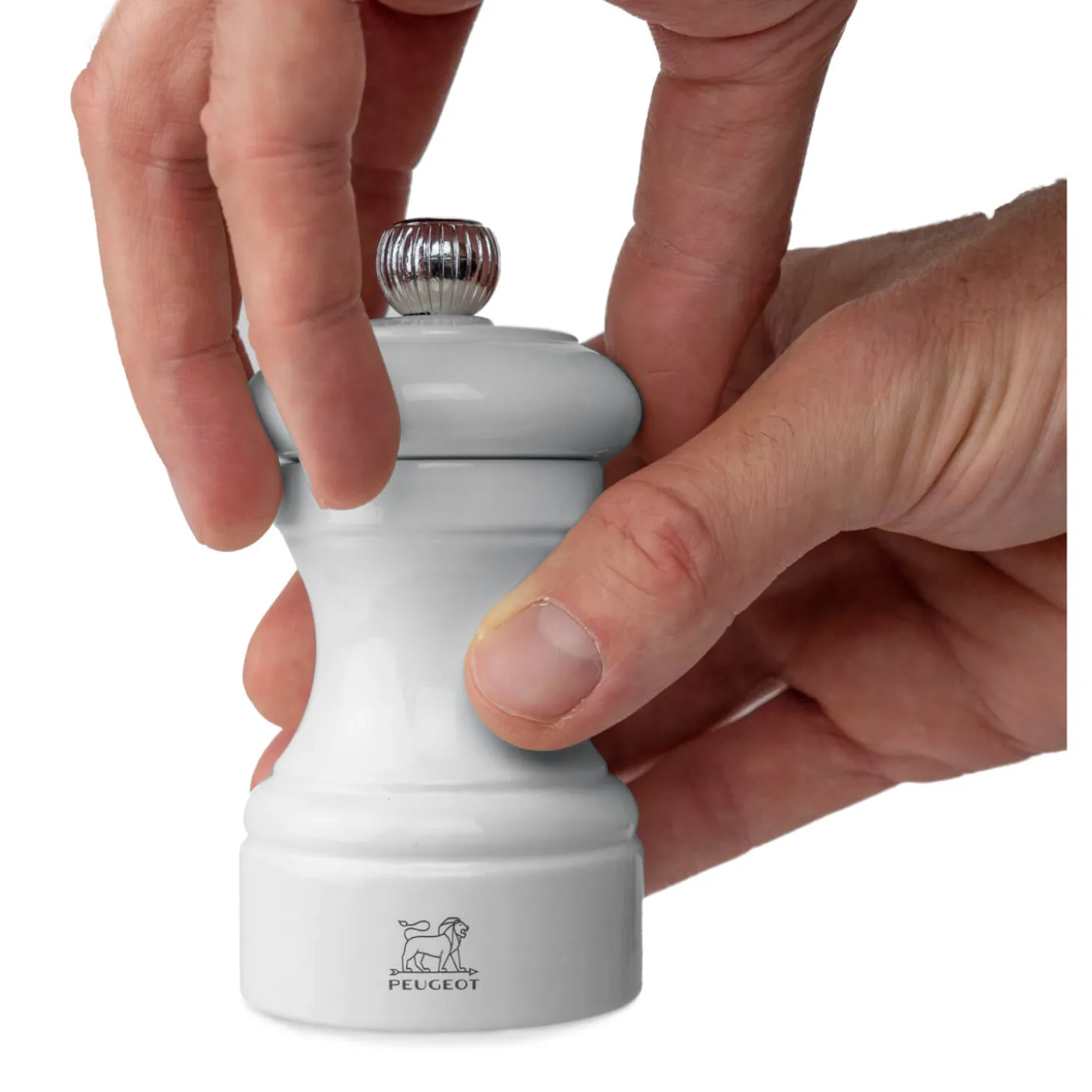 Peugeot Bistro 10cm Salt Mill - Pearl Grey