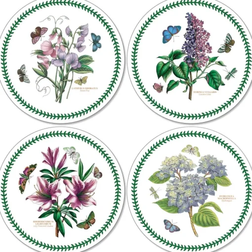Portmeirion Botanic Garden Round Placemats - Set of 4