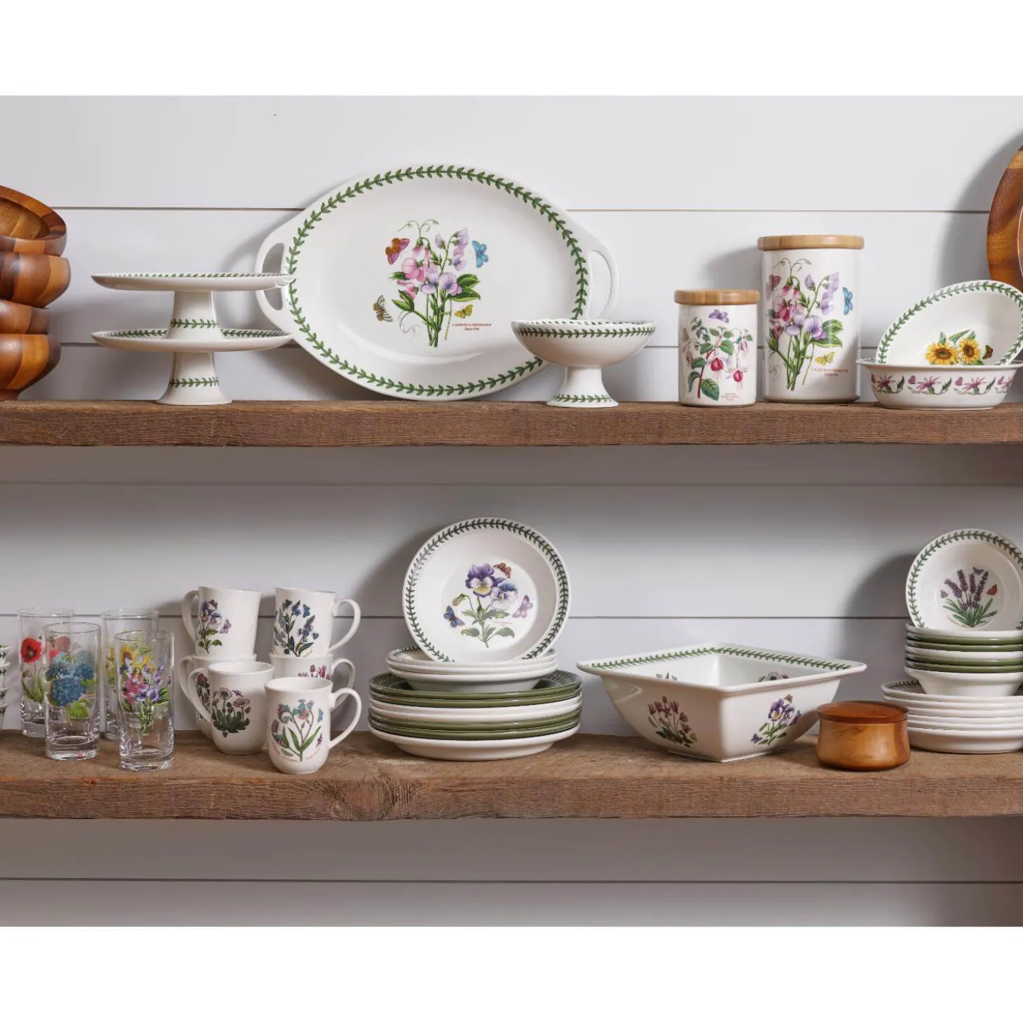 Portmeirion Botanic Garden 13" Oval Platter - Foxglove