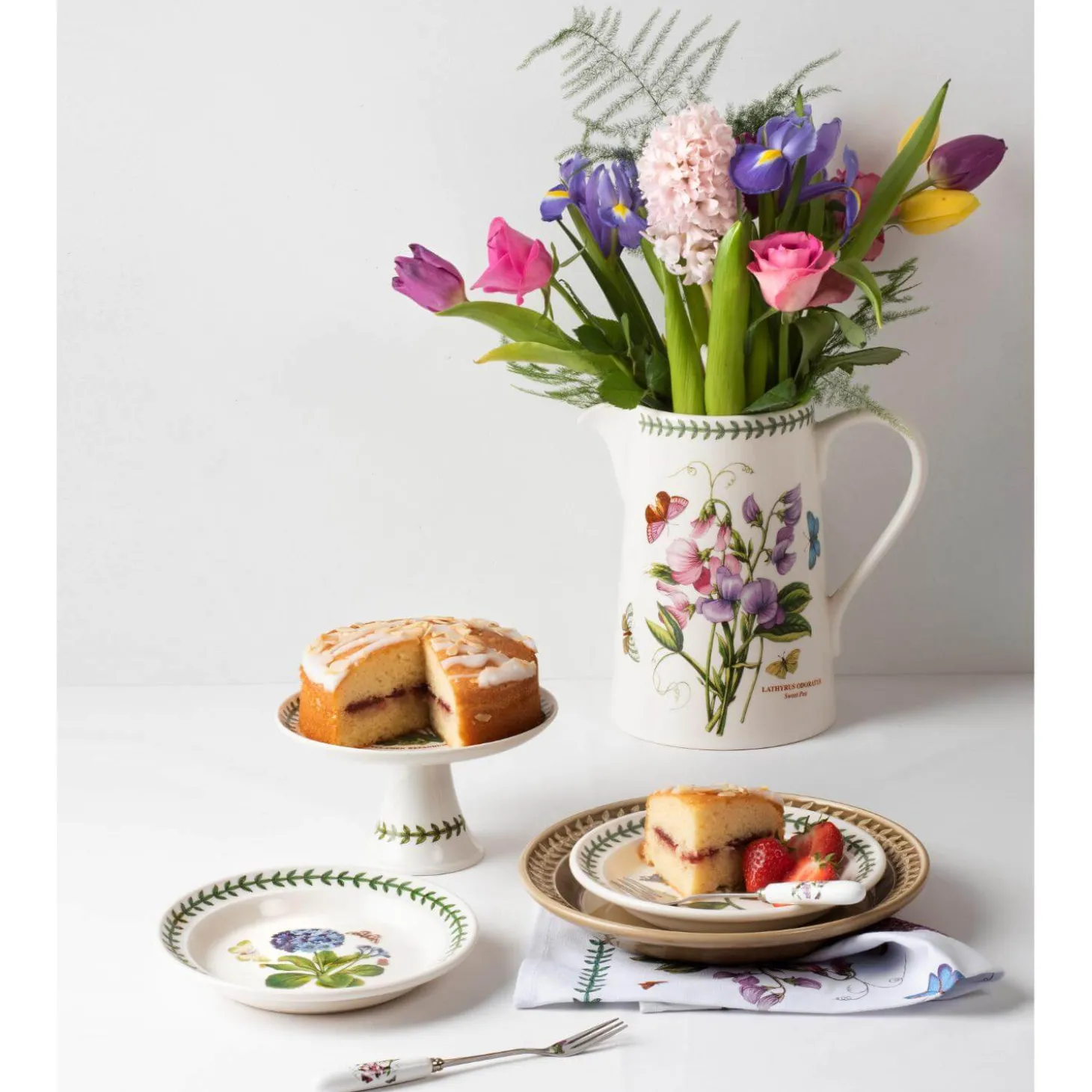 Portmeirion Botanic Garden 6" Bread Plate - Assorted