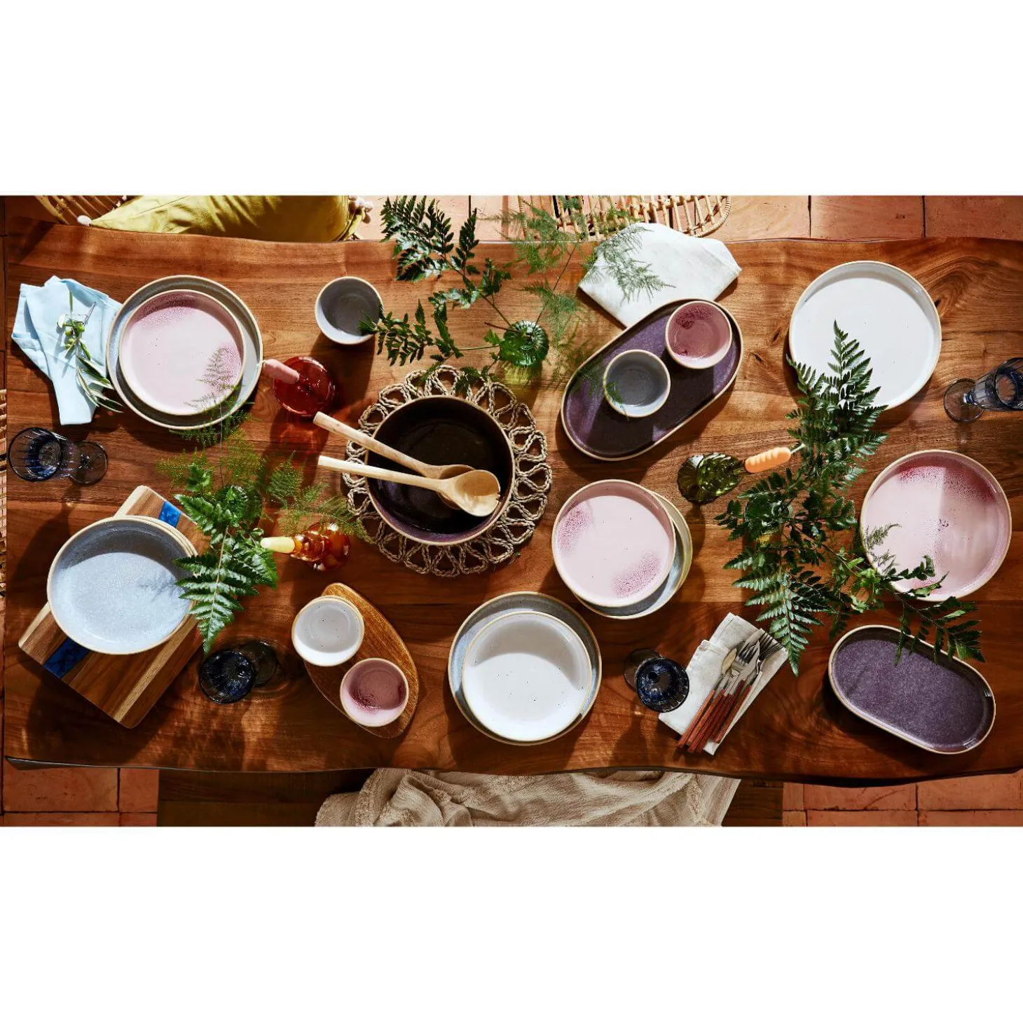 Portmeirion Minerals Stoneware 15.2cm Medium Bowl - Moonstone