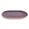 Portmeirion Minerals Stoneware 30.4cm Medium Oval Platter - Amethyst