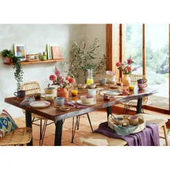 Portmeirion Minerals Stoneware 30.4cm Medium Oval Platter - Amethyst