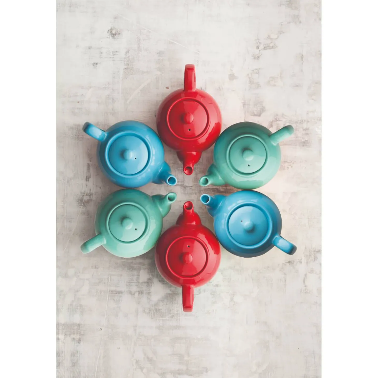 Price & Kensington Brights Stoneware 6 Cup Teapot - Teal