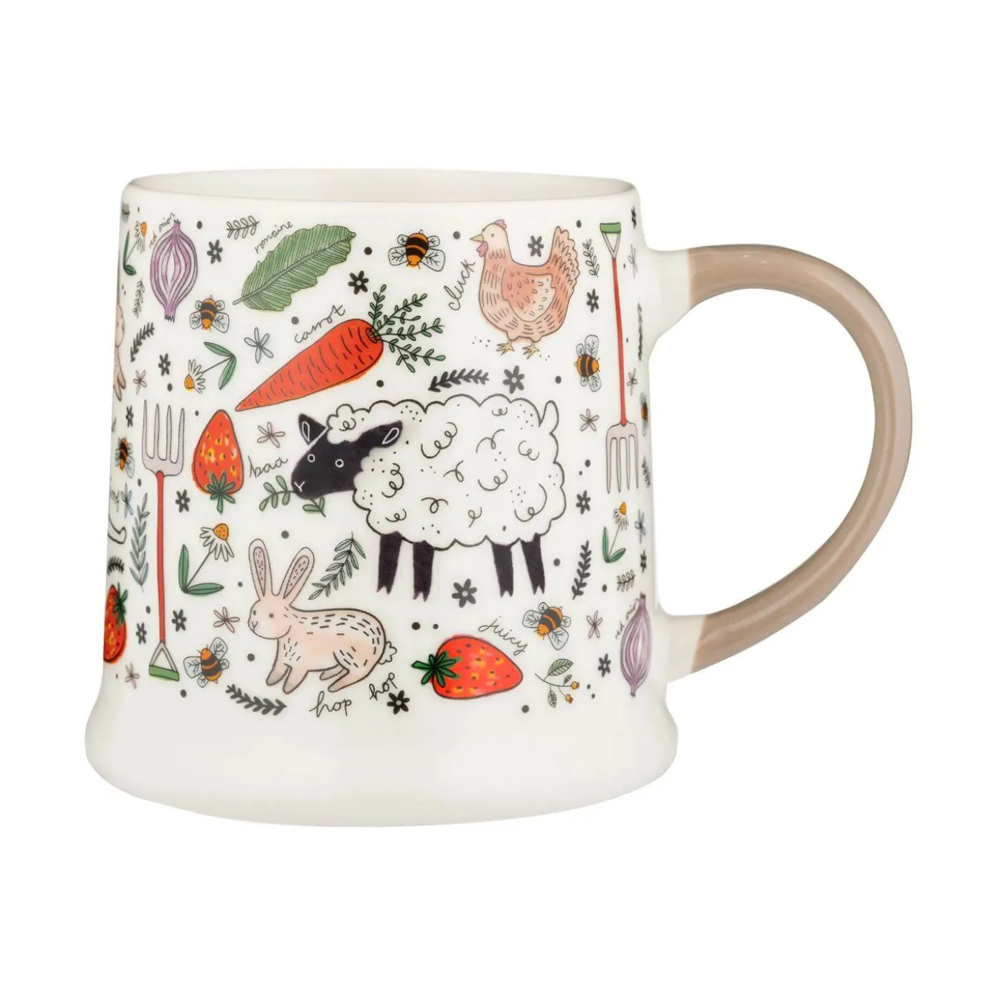 Price & Kensington 380ml Fine China Tankard Mug - Country Living
