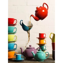 Price & Kensington Stoneware 6 Cup Teapot - Olive Green